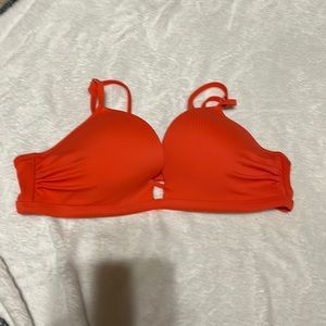 Women’s orange swim suit top size 36B nwot